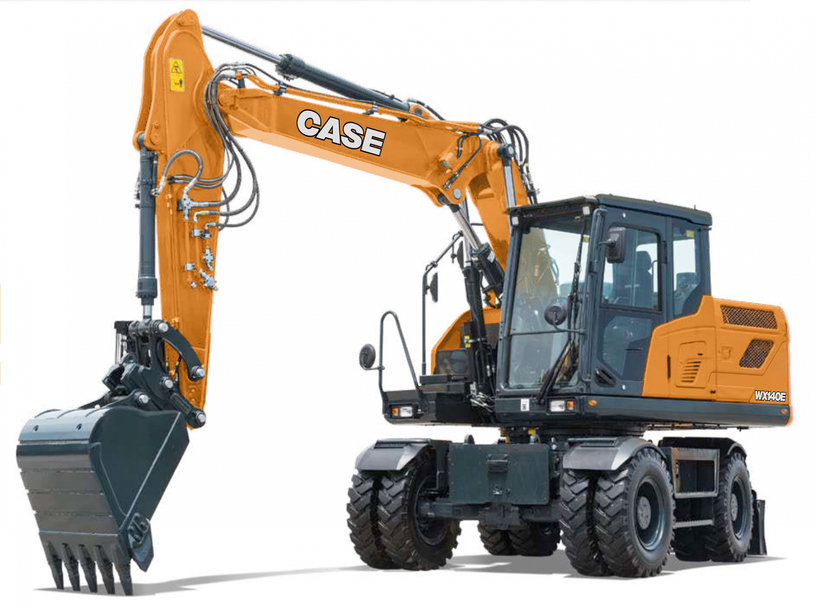 CASE CONSTRUCTION EQUIPMENT TO LAUNCH WHEELED EXCAVATOR RANGE